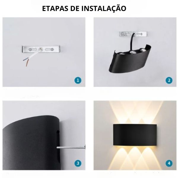 arandela led