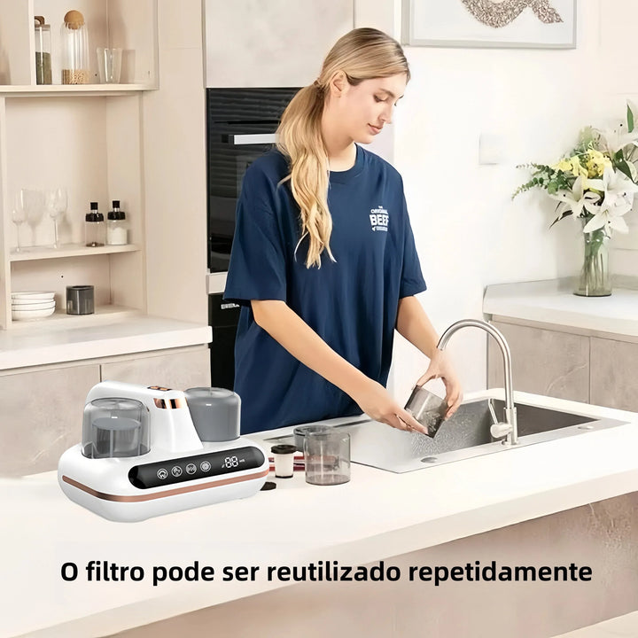 mini aspirador de pó portátil