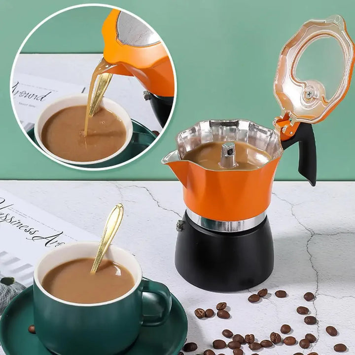 cafeteira italiana inox