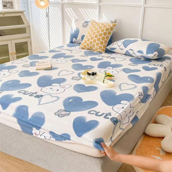 jogo de cama casal em algodão