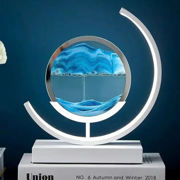 luminaria de mesa em led