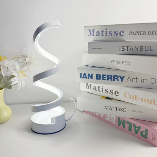 luminaria de mesa em led