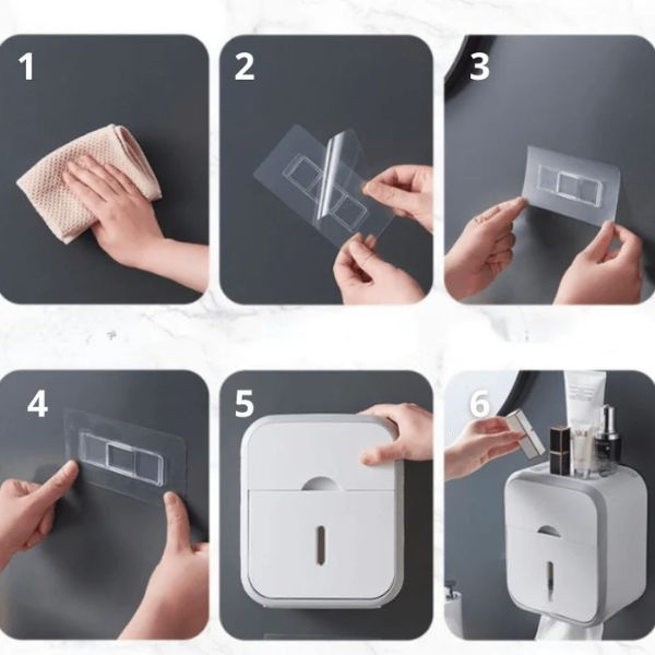 suporte para papel higiênico