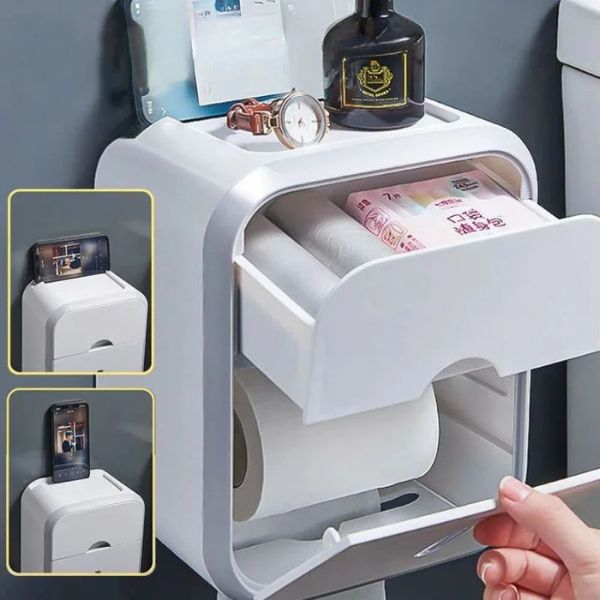 porta papel higiênico banheiro