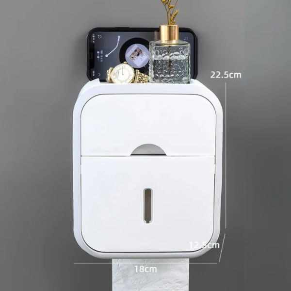 porta papel higiênico de parede