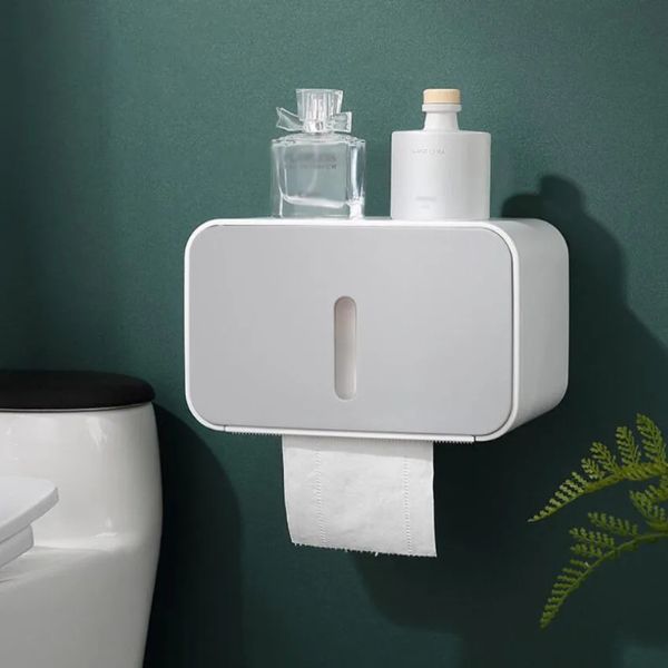 suporte para papel higiênico de parede