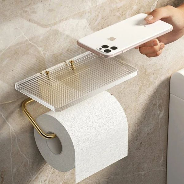 porta papel higiênico moderno