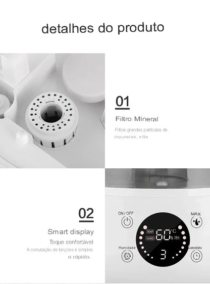 umidificador portátil