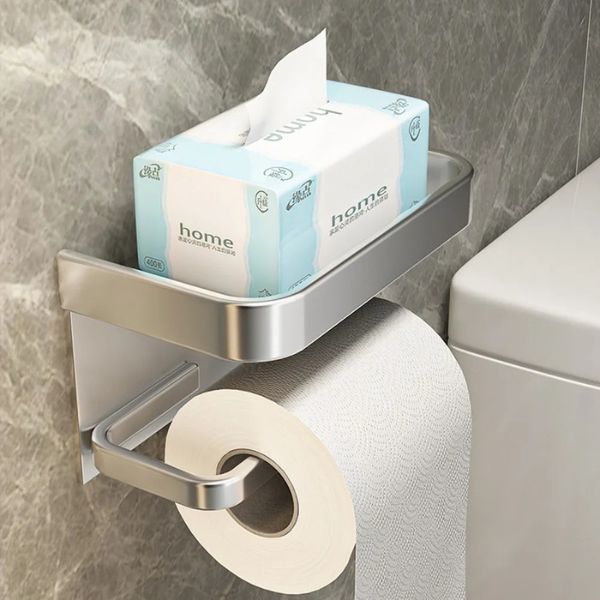 suporte para papel higiênico de parede