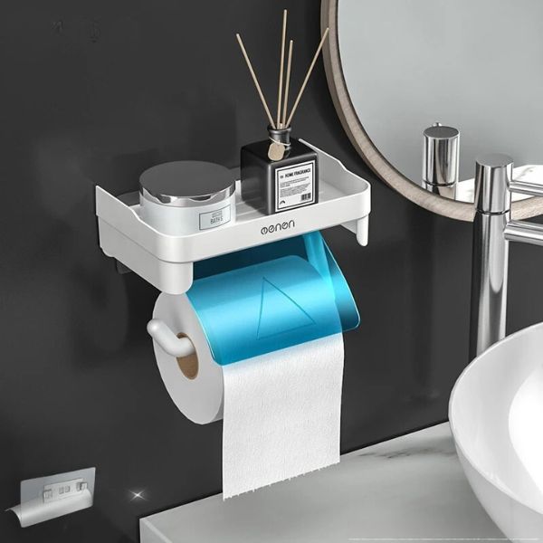 suporte para papel higiênico parede