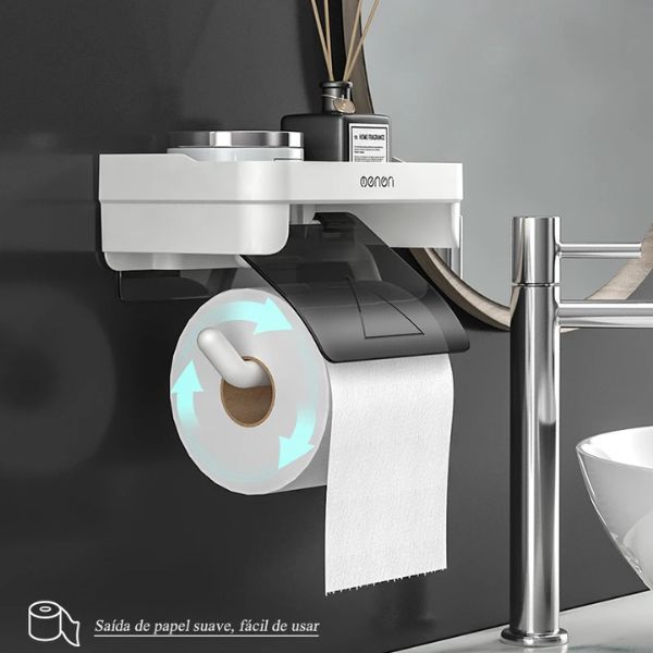 porta papel higiênico moderno