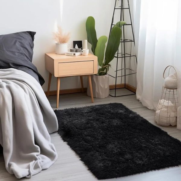 tapete felpudo para quarto