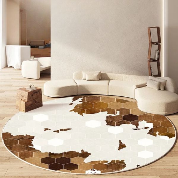 tapete redondo para sala