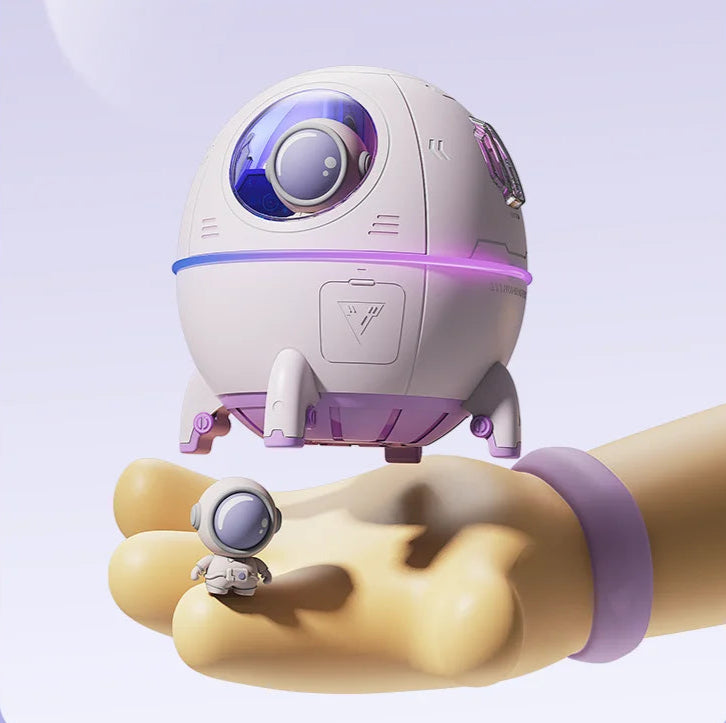 Umidificador de Ar Cápsula Espacial Astronauta