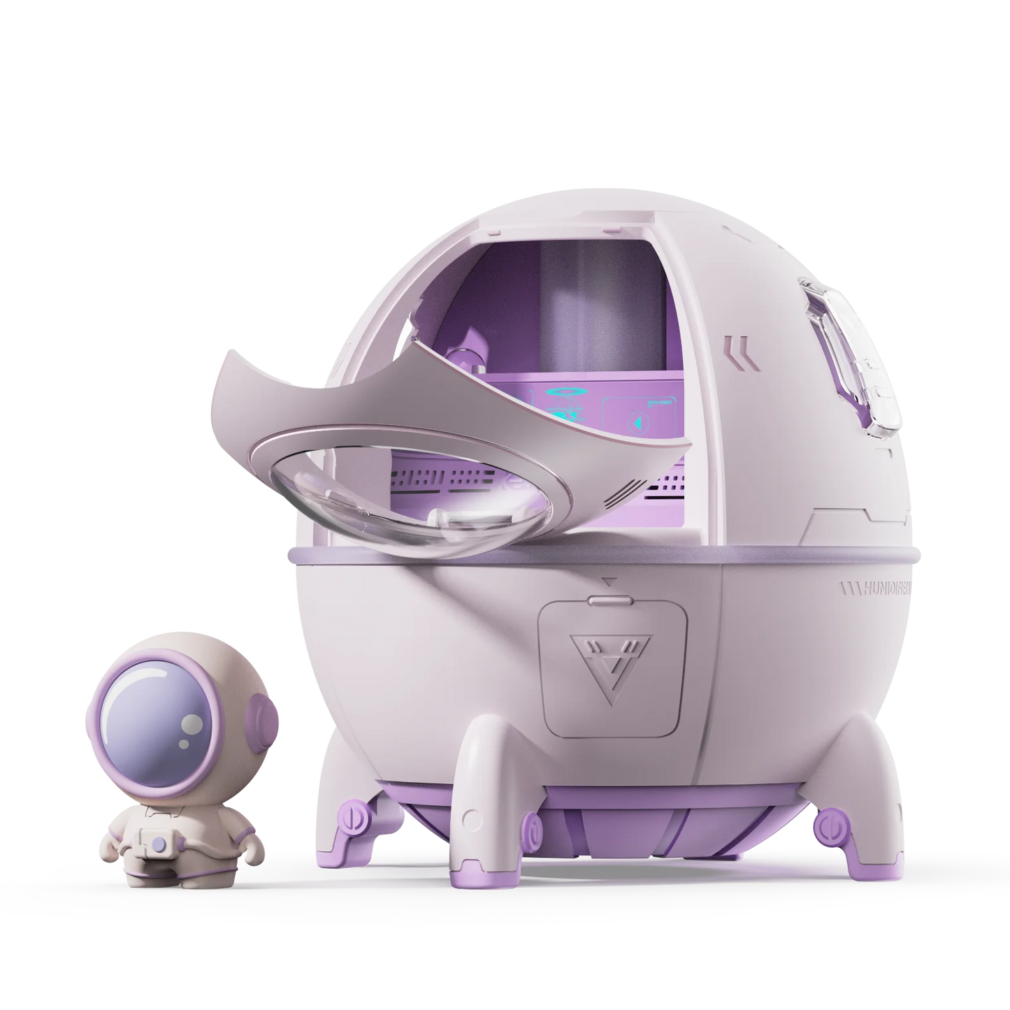 Umidificador de Ar Cápsula Espacial Astronauta