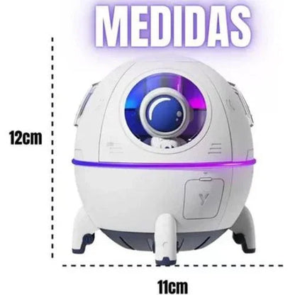 Umidificador de Ar Cápsula Espacial Astronauta