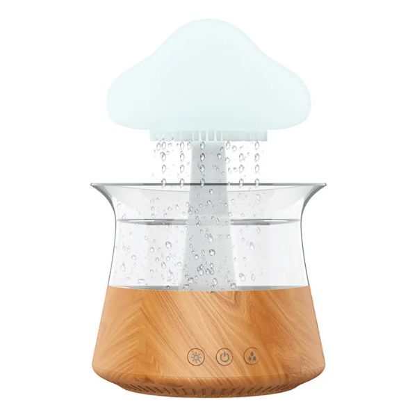 Umidificador de Ar e Difusor de Ambientes Nuvem de Chuva