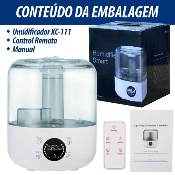 UMIDIFICADOR DE AR GRANDE